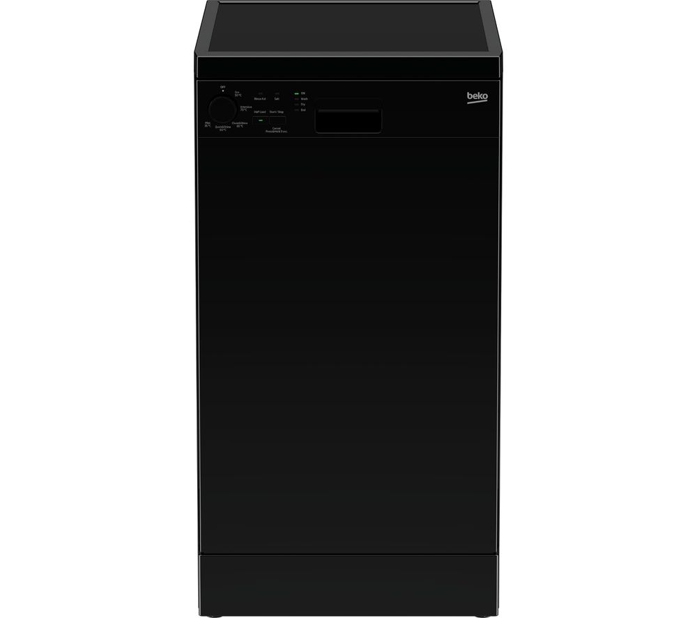 BEKO DFS05020B Slimline Dishwasher - Black