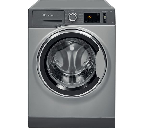 Image of HOTPOINT NM11 846 GC A UK N 8 kg 1400 Spin Washing Machine - Graphite