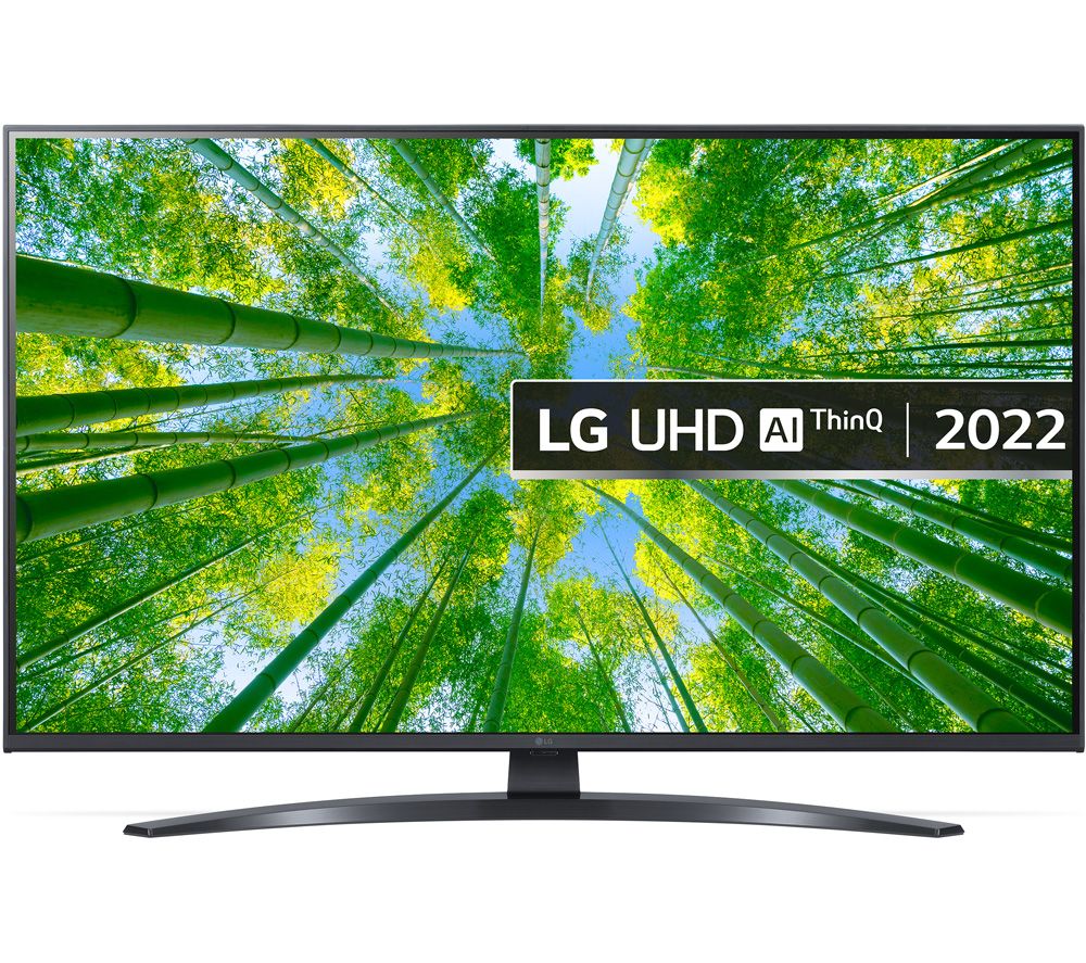 43UQ81006LB 43" Smart 4K Ultra HD HDR LED TV with Google Assistant & Amazon Alexa - Dark Iron Grey