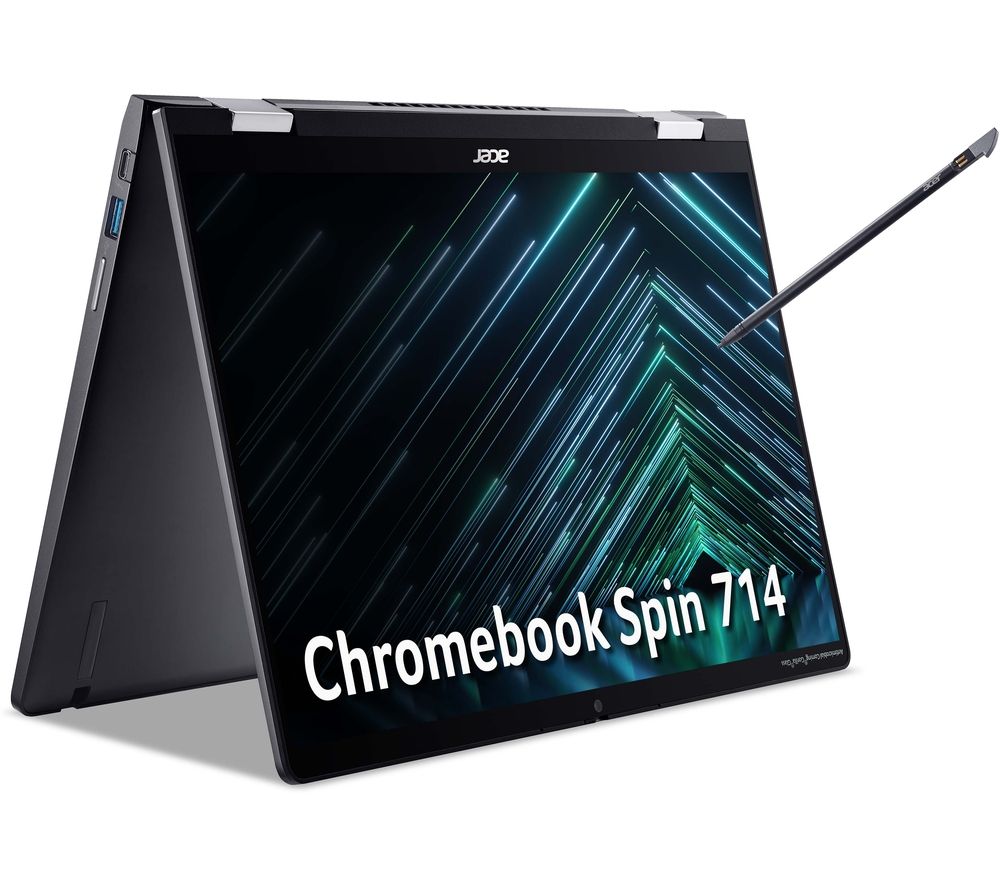 Spin 714 14" 2 in 1 Chromebook - Intel® Core™ i5, 512 GB SSD, Black