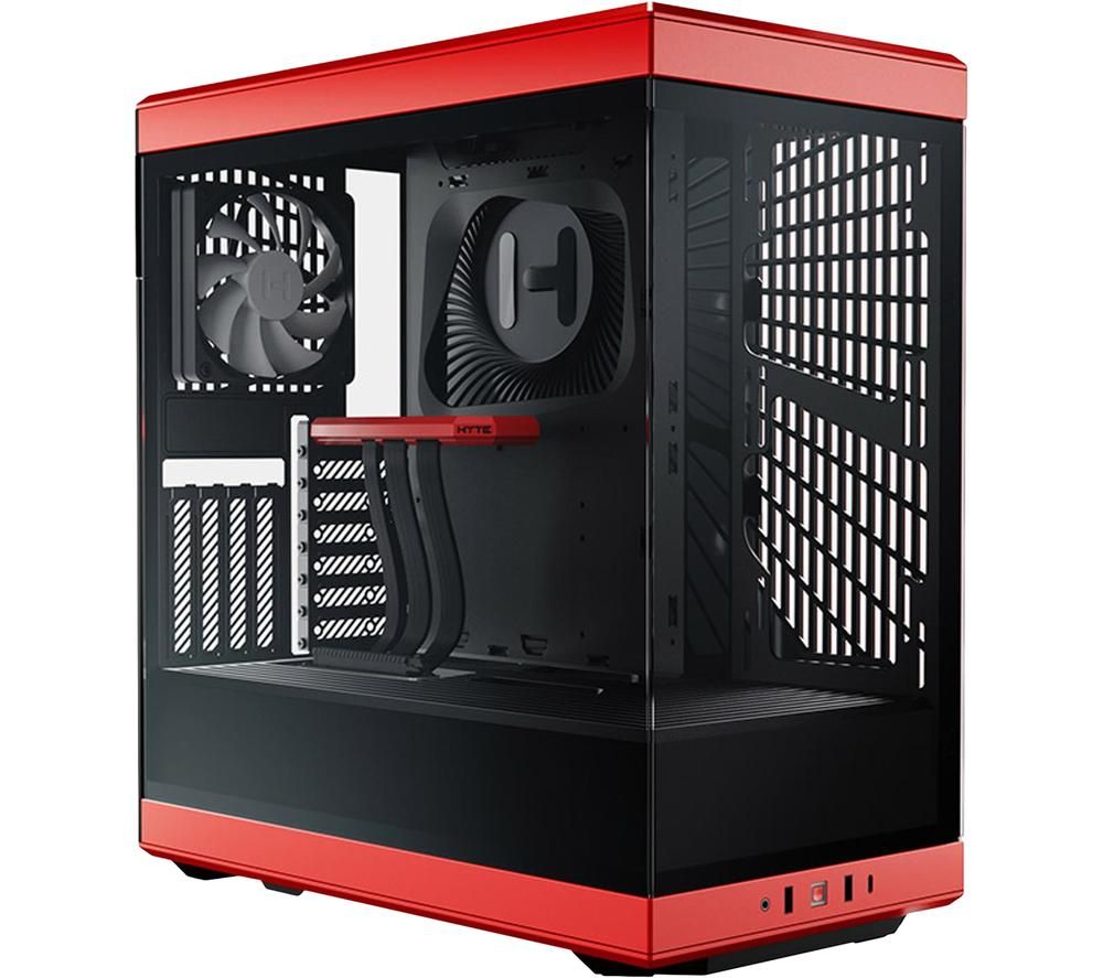 Y40 ATX Mid-Tower PC Case - Red