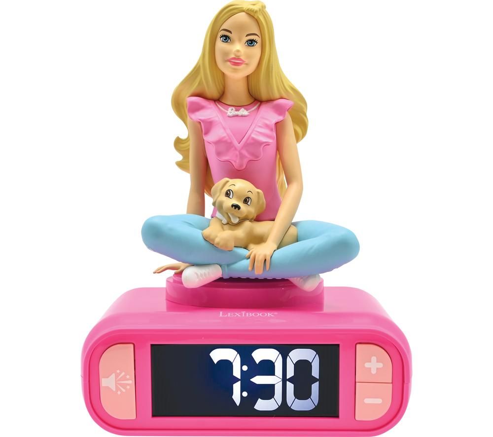 RL800BB Nightlight Alarm Clock - Barbie