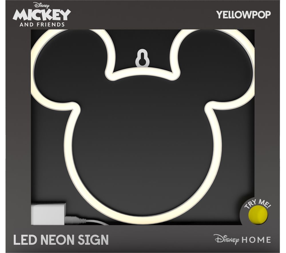 Disney Mickey Mouse LED Neon Wall Light