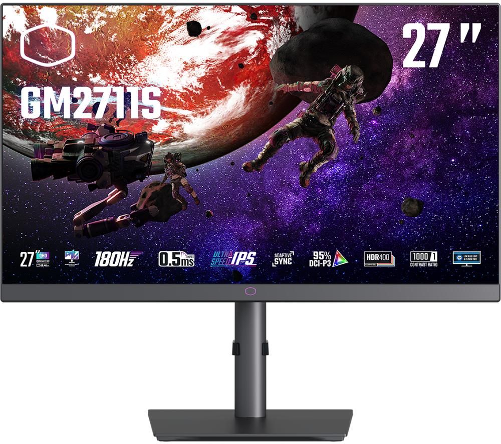 GM2711S Quad HD 27" IPS LCD Gaming Monitor - Black
