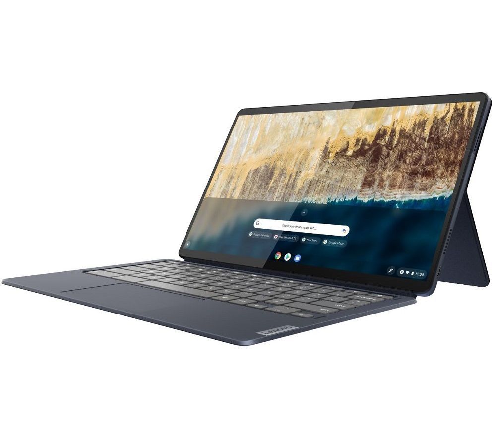 IdeaPad Duet 5 13.3" 2 in 1 Refurbished Chromebook - Snapdragon 7c Gen 2, 256 GB eMMC, Blue (Very Good Condition)