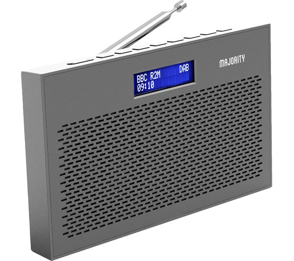 Little Shelford Portable DAB+/FM Bluetooth Radio - Black & Grey