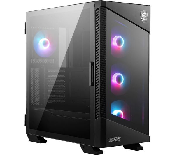 MSI MPG VELOX 100R ATX Mid-Tower PC Case - Black