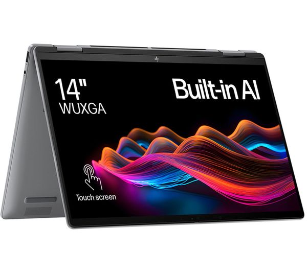 ENVY x360 14-fc0501na 14" 2 in 1 Refurbished Laptop - Intel® Core™ Ultra 5, 512 GB SSD, Silver (Very Good Condition)