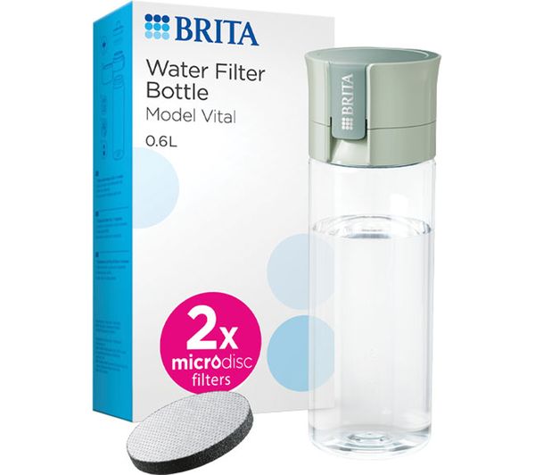 Brita Model Vital Water Filter Bottle Light Green