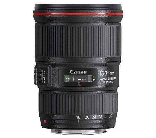 CANON EF 16-35 mm f/4L USM IS Wide-angle Zoom Lens