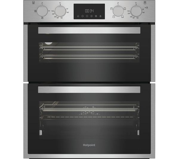 Hotpoint Duh 12d1 Ix Electric Built Under Double Oven Stainless Steel