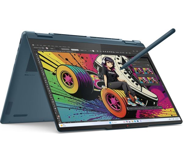 Lenovo Yoga 7 14 2 In 1 Laptop Amd Ryzen Ai 7 1 Tb Ssd Tidal Teal