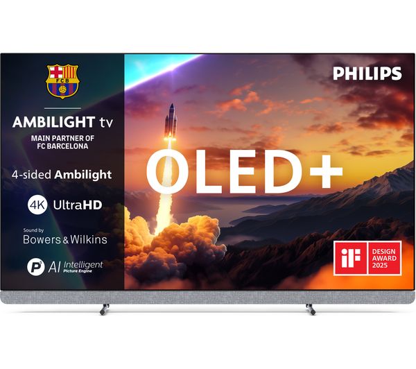 PHILIPS OLED910 77" OLED 4K HDR Ambilight Smart TV - 77OLED910/12
