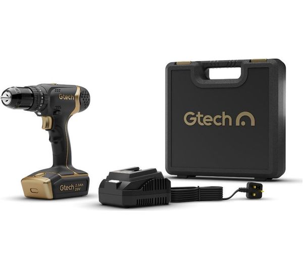 Gtech 1 12 028 Cordless Hammer Drill Driver Black Gold Gtech 1 12 028 Cordless Hammer Drill Driver Black Gold