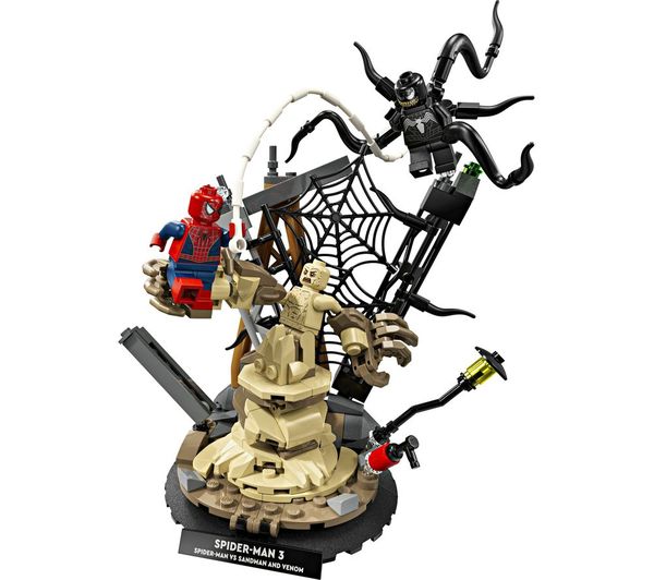 An image of LEGO Marvel 76334 Epic Battle: Spider-Man vs. Sandman Set