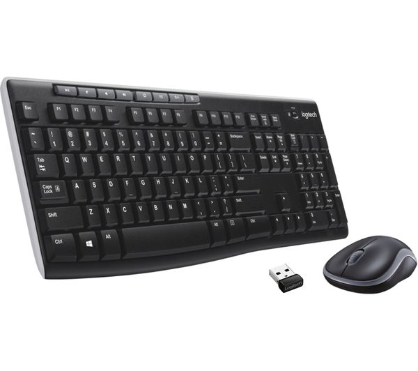 LOGITECH Combo MK270 Wireless Keyboard & Mouse Set
