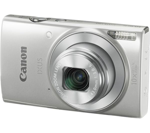 CANON IXUS 190 Compact Camera - Silver, Silver