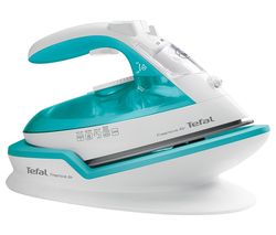 TEFAL Freemove Air FV6520G0 Cordless Steam Iron - Blue & White