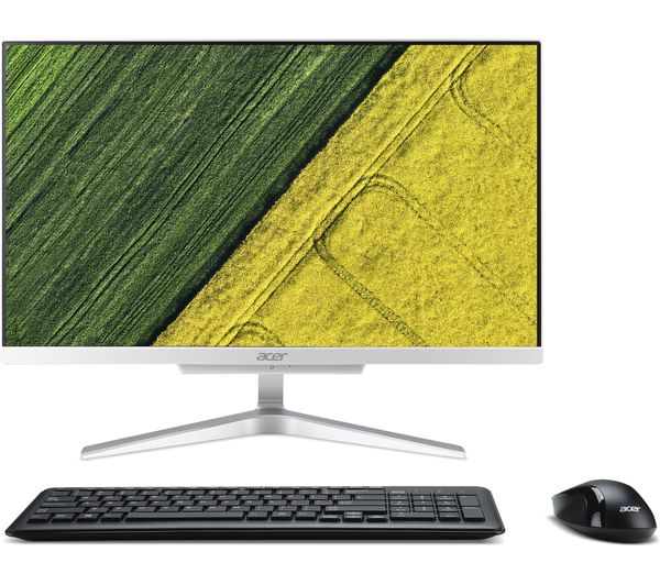 Buy ACER Aspire C22860 21.5" AllinOne PC Silver Free Delivery