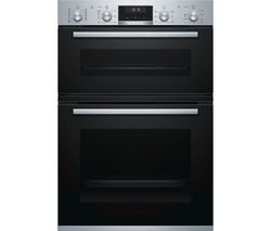 BOSCH Serie 6 MBA5575S0B Electric Double Oven - Stainless Steel