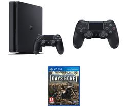SONY PlayStation 4, Days Gone & DualShock 4 V2 Wireless Controller Bundle - 500 GB