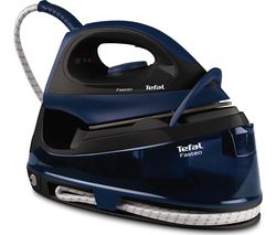 TEFAL Fasteo SV6050 Steam Generator Iron – Black & Blue