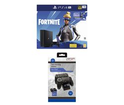 SONY PlayStation 4 Pro with Fortnite Neo Versa & Twin Docking Station - 1 TB