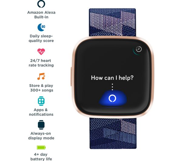 fitbit versa 2 with amazon alexa