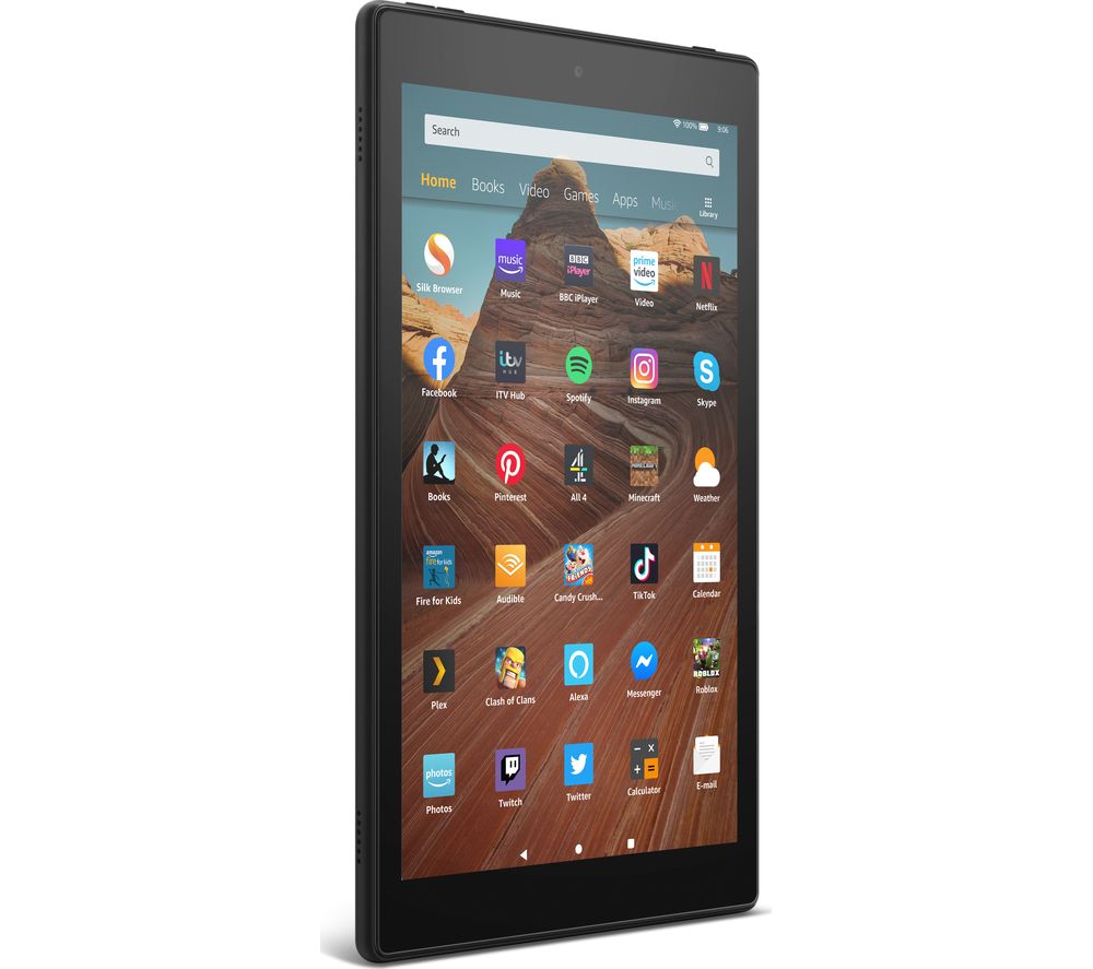 AMAZON Fire HD 10 Tablet (2019) - 32 GB, Black, Black