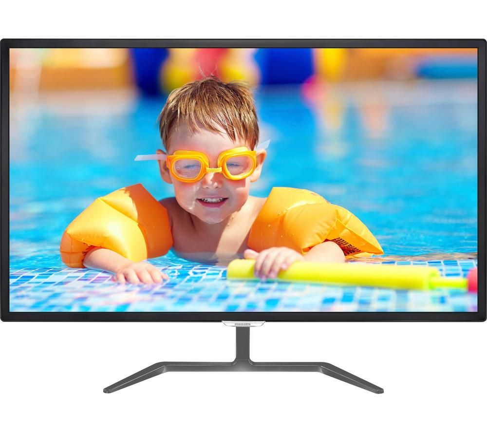 PHILIPS 323E7QDAB/00 Full HD 32 LCD Monitor - Glossy Black, Black