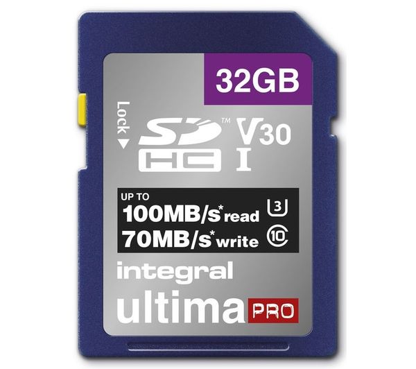 Image of INTEGRAL V30 Class 10 SD Memory Card - 32 GB