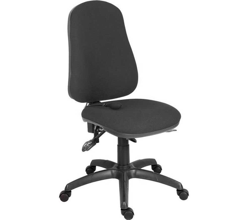 TEKNIK Ergo Comfort Air Tilting Operator Chair - Black, Black