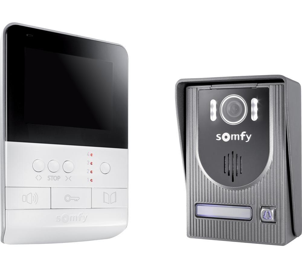 SOMFY Videophone V100 - Silver & White