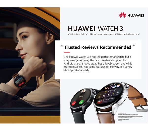 Huawei Watch 3 review: Perfect Harmony?