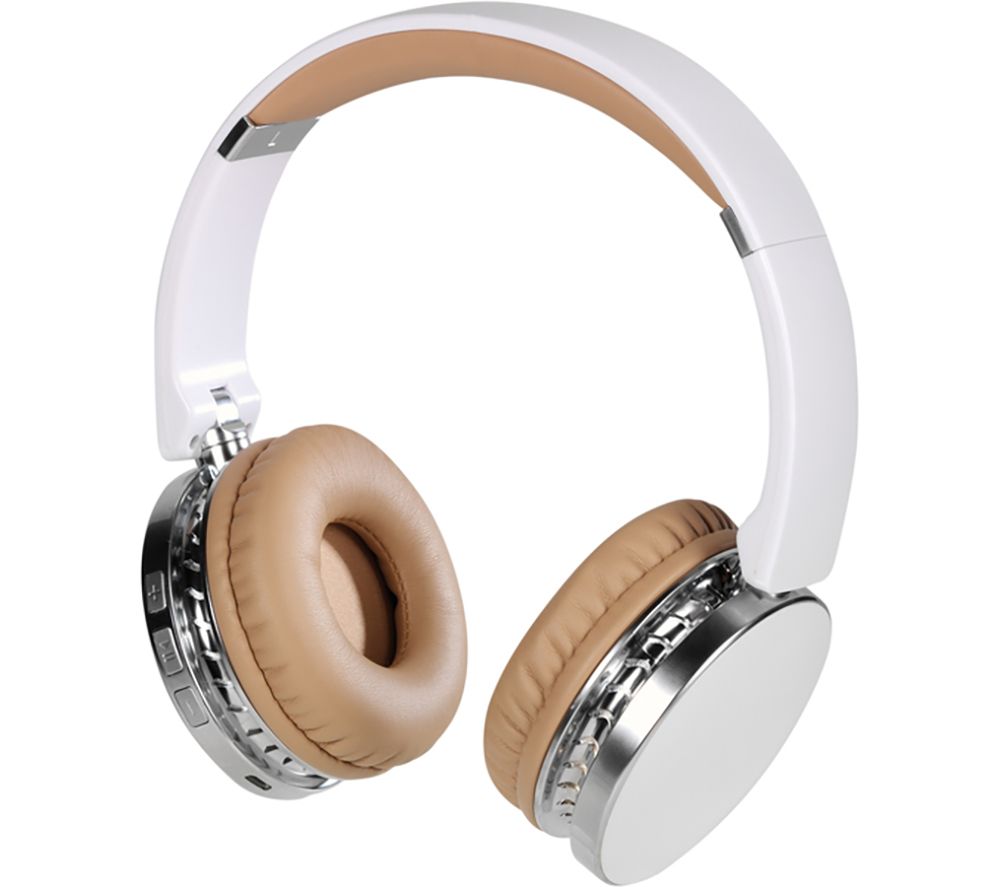 VIVANCO Neos Air Wireless Bluetooth Headphones - White