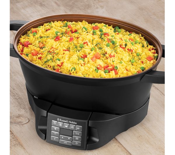 23988034002 RUSSELL HOBBS Good to Go 28270 Multicooker Black