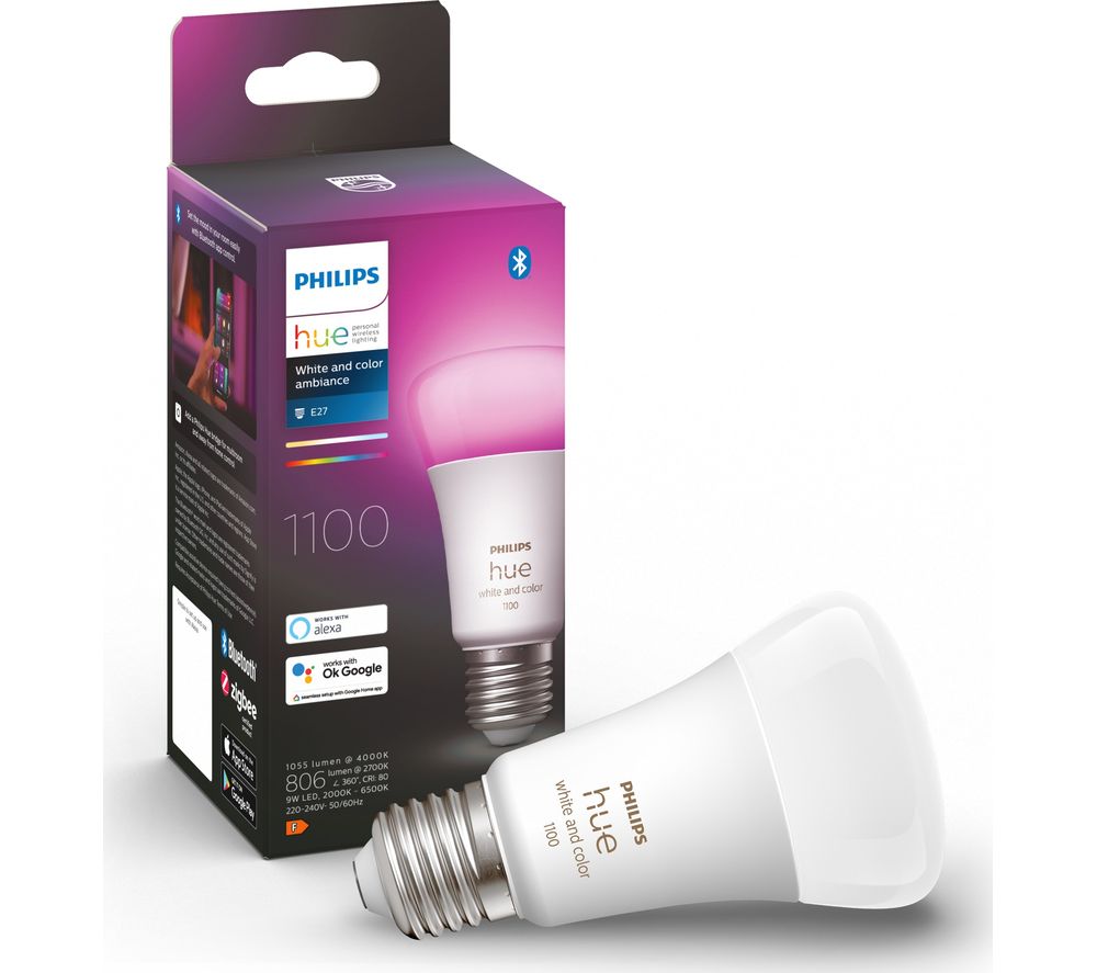 PHILIPS HUE White & Colour Ambiance Bluetooth LED Bulb review