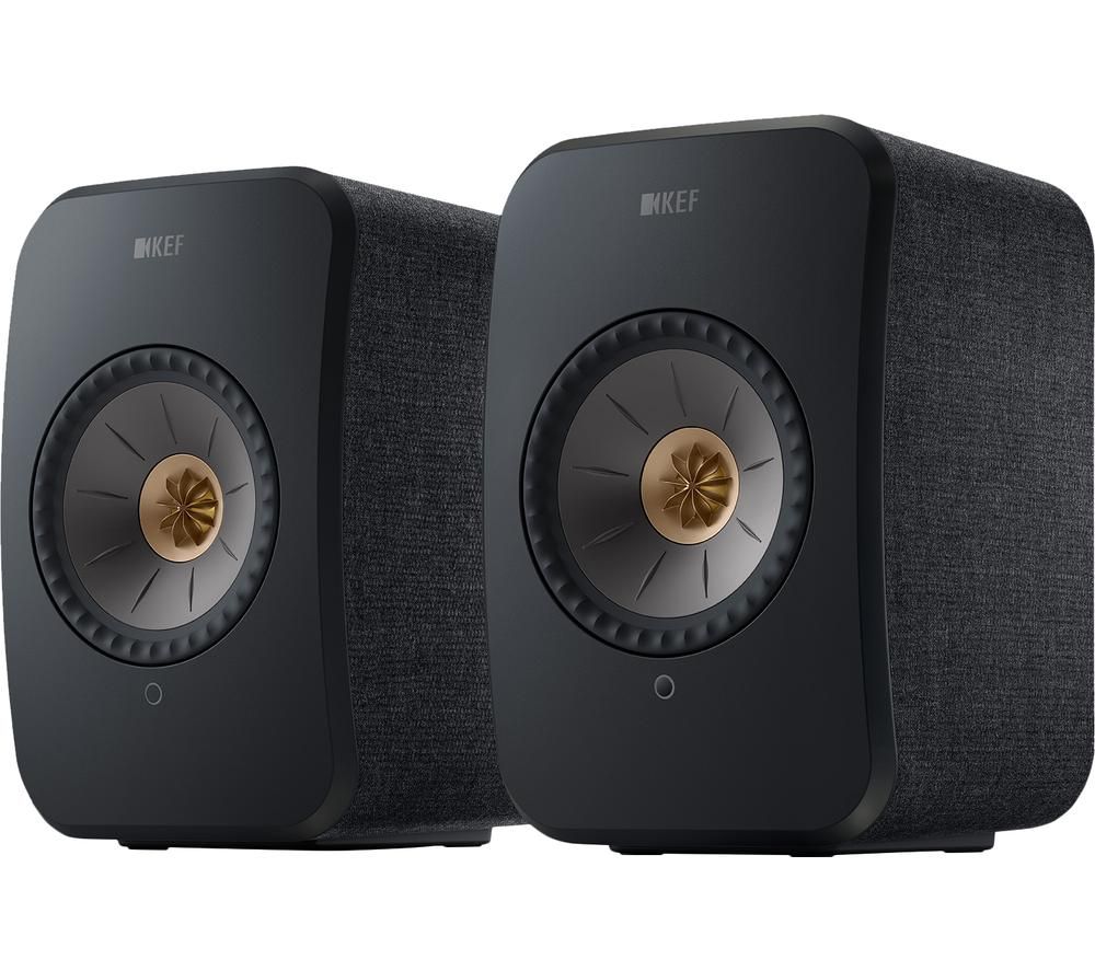 LSX II Wireless Multi-room Bookshelf Speakers - Carbon Black