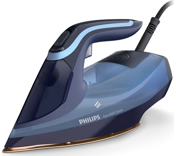 Image of PHILIPS Azur 8000 Series DST8020/26 Steam Iron - Light Blue