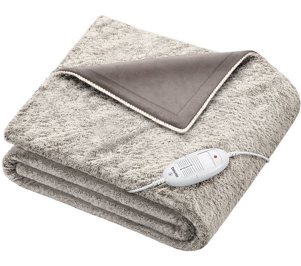 Beurer Hd 75 Nordic Heated Throw Beige 180 X 130 Cm
