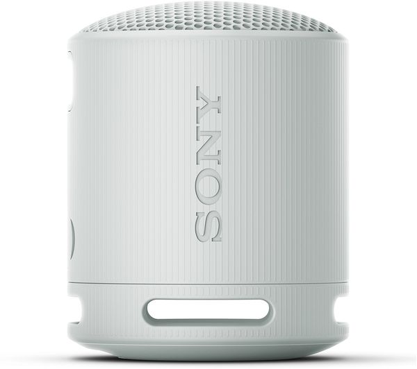 Image of SONY SRS-XB100 Portable Bluetooth Speaker - Light Grey