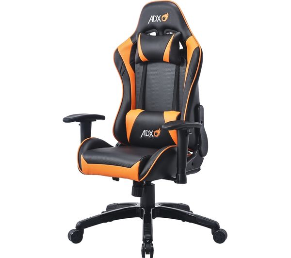 Adx Firebase Jr Race 24 Gaming Chair Black Orange