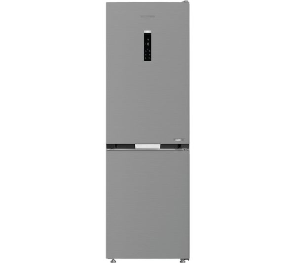 Image of GRUNDIG VitaminZone GKN6686MVN Smart 60/40 Fridge Freezer - Brushed Steel