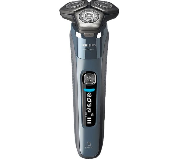 Image of PHILIPS Series 8000 S8692/35 Wet & Dry Rotary Shaver - Blue