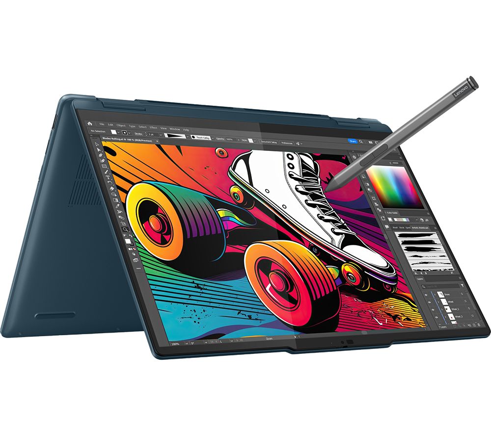 Yoga 7 14" 2 in 1 Laptop - Intel® Core™ Ultra 7, 512 GB SSD, Tidal Teal