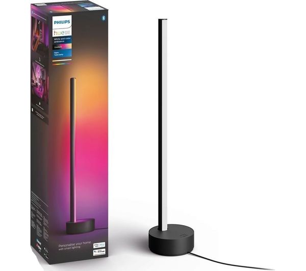 Philips Hue Signe Gradient White Colour Ambiance Smart Led Table Lamp Black