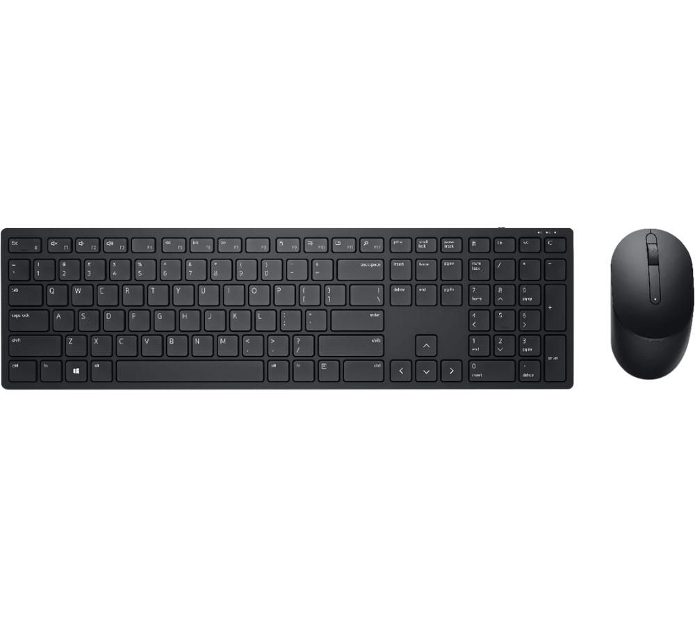 Pro KM5221W Wireless Keyboard & Mouse Set - Black