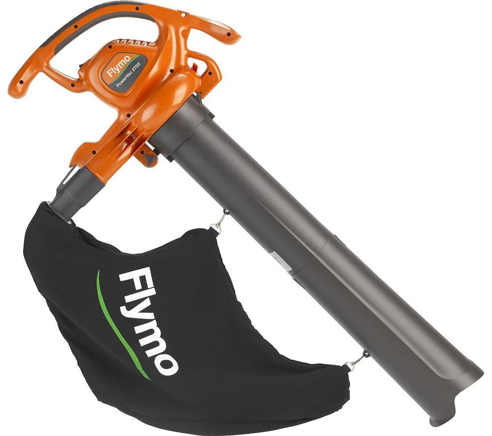 PowerVac 2700 Garden Vacuum & Leaf Blower - Orange & Grey