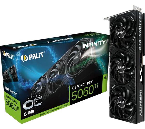 Palit Geforce Rtx 5060 Ti 8 Gb Infinity 3 Oc Graphics Card