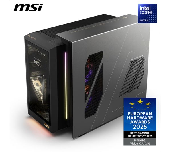 MSI MEG Vision X AI Gaming PC - Intel® Core™ Ultra 9, RTX 5090, 2